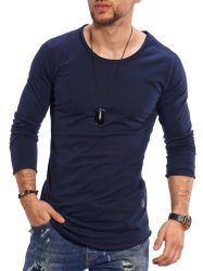 behype Langarmshirt Dust L/S mit weitem günstig online kaufen