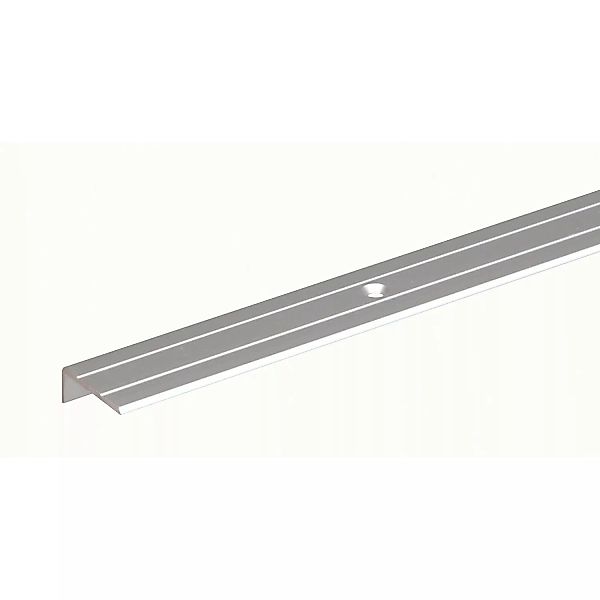 Treppenkantenprofil Aluminium 10 mm x 25 mm x 2.000 mm Silber günstig online kaufen