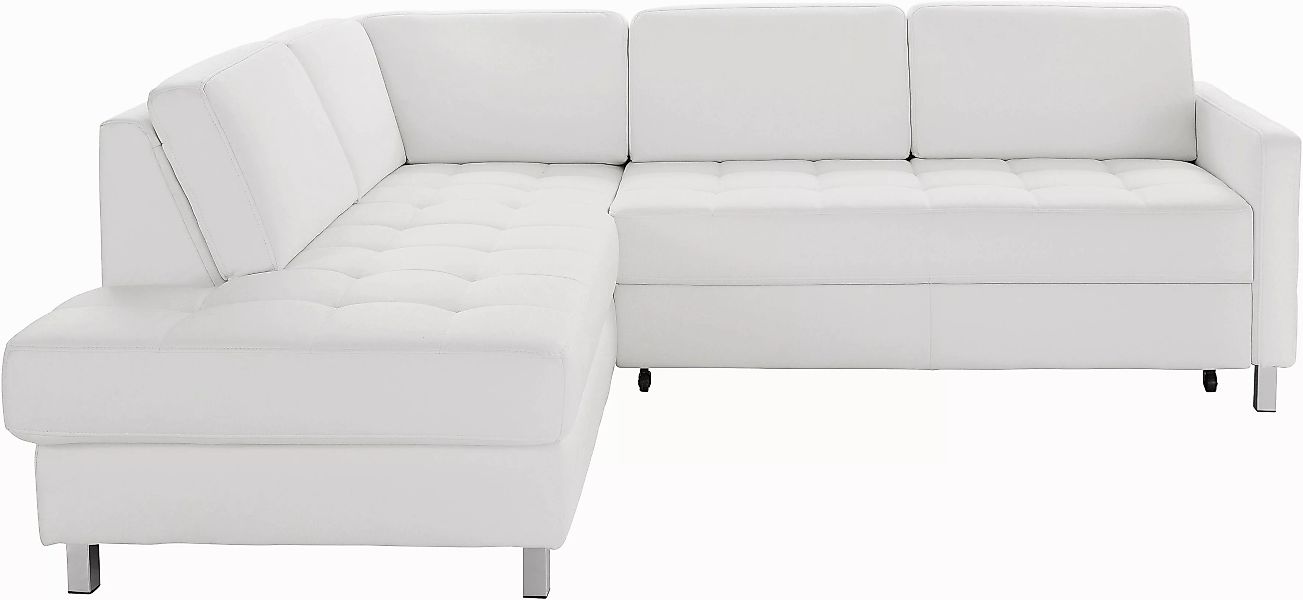 sit&more Ecksofa "Pandora L-Form", wahlweise mit Bettfunktion und Bettkaste günstig online kaufen