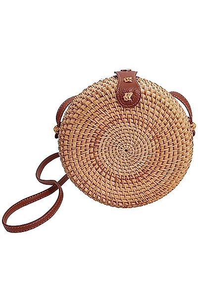 Goodman Design Umhängetasche Runde Rattan-Umhängetasche – günstig online kaufen