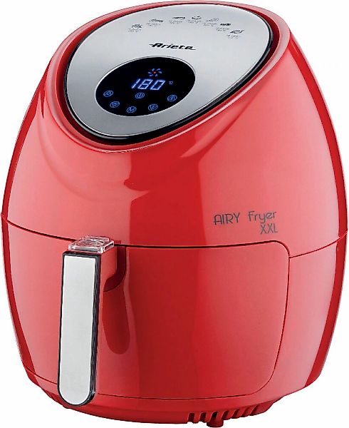 Ariete Heißluftfritteuse "4618R Airy Fryer XXL rot" 1800 W 7 voreingestellt günstig online kaufen