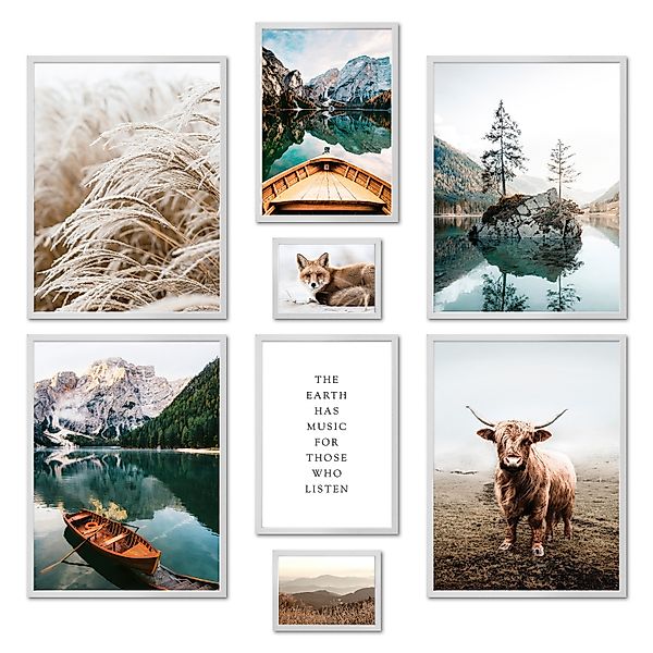 ARTFAVES Bilder-Collage Poster Set - BEAUTIFUL günstig online kaufen