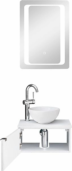 Saphir Badmöbel-Set "Serie 6915" 4 Stk. tlg. Gäste-Bad, 51 cm breit, mit LE günstig online kaufen