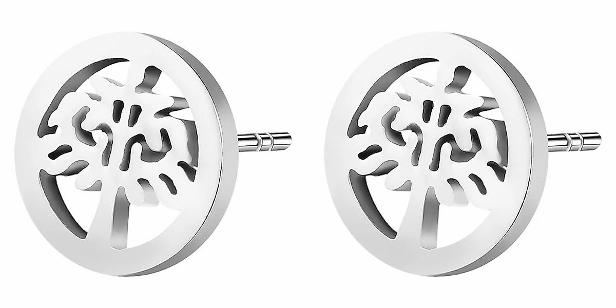 Adelia´s Paar Ohrhänger "Damen Ohrringe – Ohrstecker Lebensbaum aus Edelsta günstig online kaufen