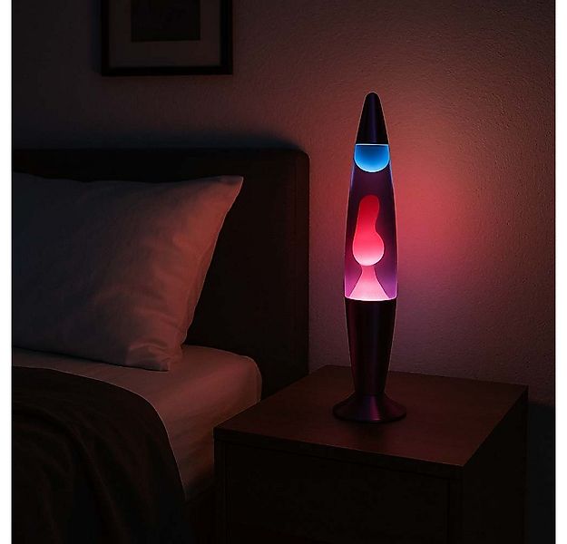 GLOBO LIGHTING Lavalampe, LED-Leuchtmittel fest verbaut, Warmweiß, Tischleu günstig online kaufen