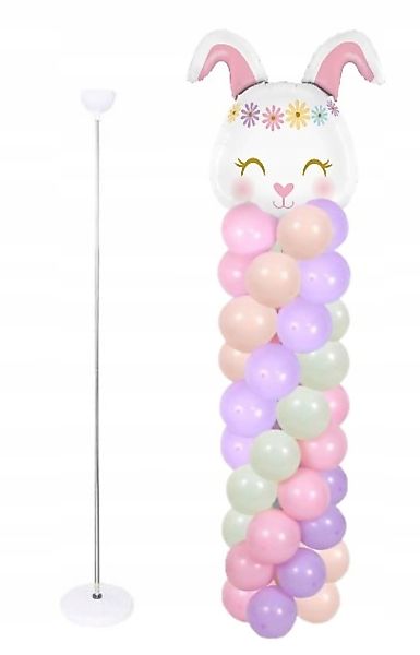 PartyPal Blumenständer Metall-Ballonständer, teleskopisch 50-200 cm, günstig online kaufen
