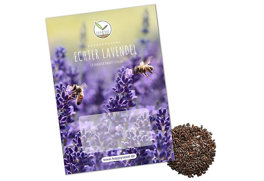 HappySeed Blumensamen 300x Lavendel Samen mit hoher Keimrate - Vielseitig e günstig online kaufen