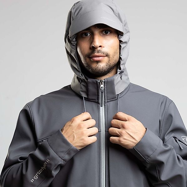 Qualitex Workwear Softshelljacke Kapuze für Hybrid günstig online kaufen