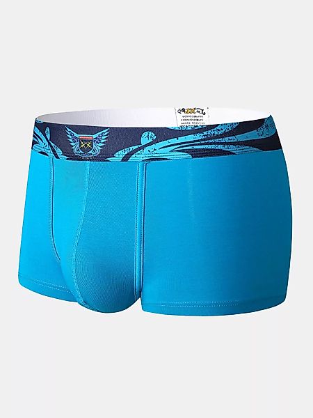 Sexy Boxershorts Einfarbige Taille Unterwäsche mit Beutel günstig online kaufen