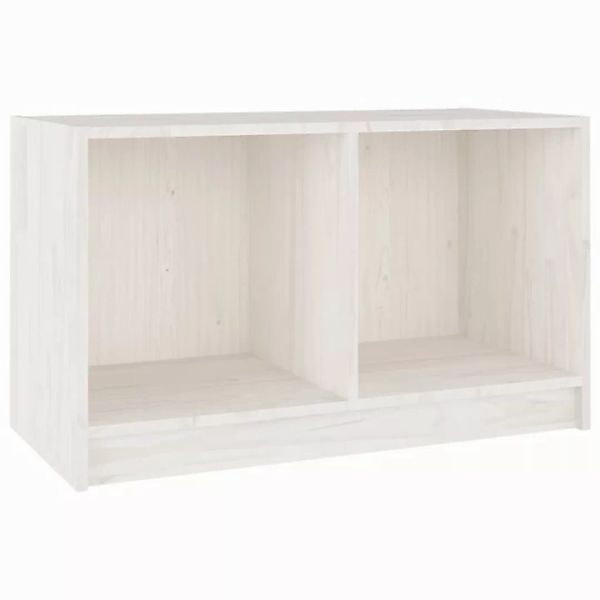 furnicato TV-Schrank Weiß 70x33x42 cm Massivholz Kiefer (1-St) günstig online kaufen