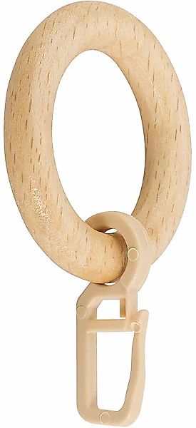 GARESA Gardinenring »Holzring mit Haken«, (20 St.), für Durchmesser bis 20m günstig online kaufen
