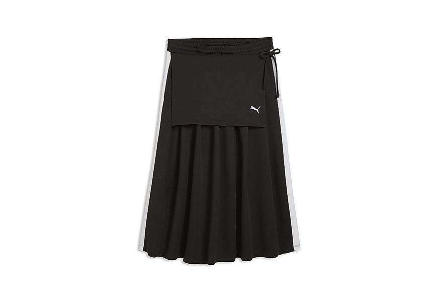 PUMA Jerseyrock T7 Midi Faltenrock Damen günstig online kaufen