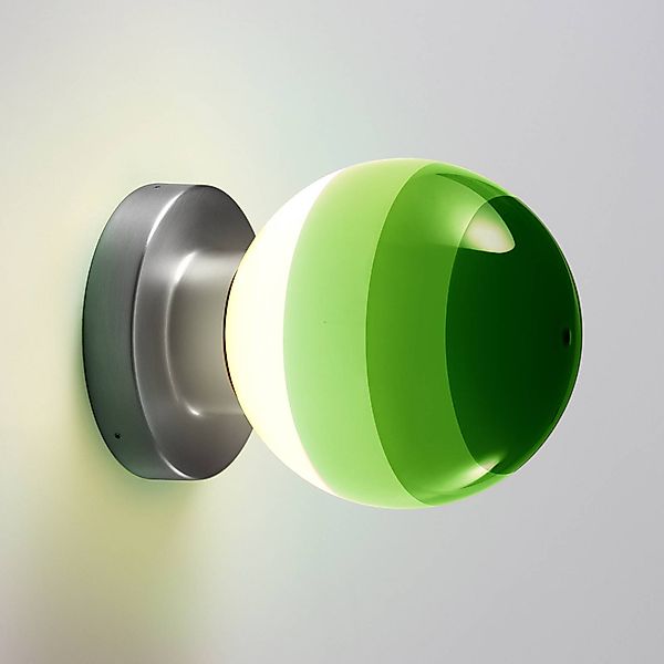 MARSET LED-Wandlampe Dipping Light A2, grün/grau günstig online kaufen