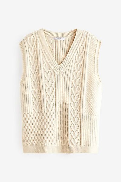 Next Pullunder Gestricktes Trägertop mit Herz (1-tlg) günstig online kaufen