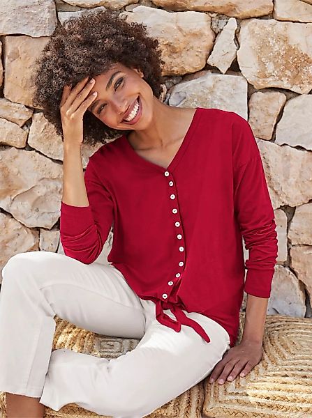 heine Langarmshirt "Shirt", (1 tlg.) günstig online kaufen