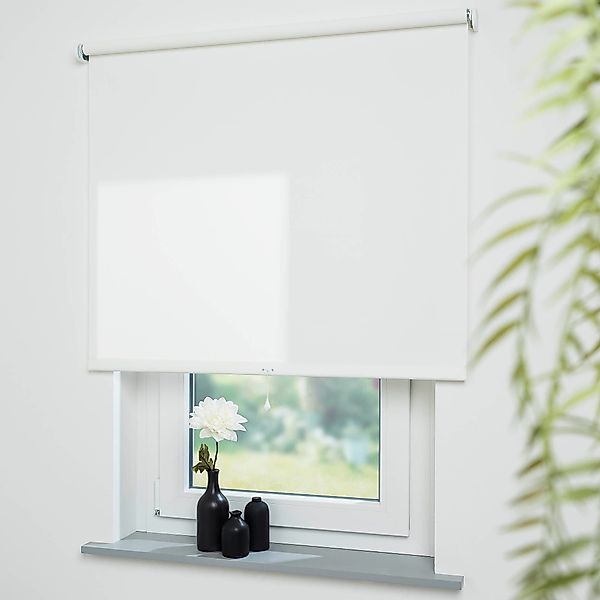 Springrollo Uni, Liedeco, Lichtschutz, mit Bohren, günstig online kaufen