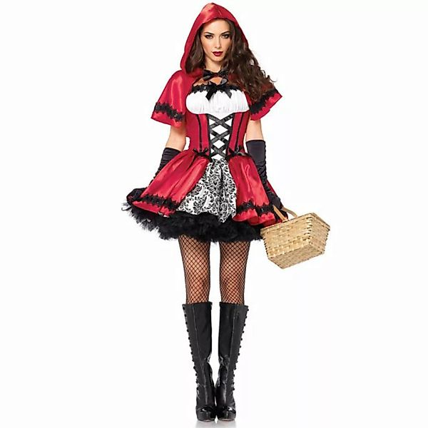 RUZU UG Dirndl Halloween Kostüme Rotkäppchen Rollenspiel Uniformen Cordklei günstig online kaufen