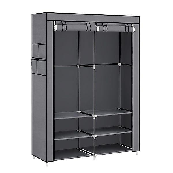 SONGMICS Kleiderschrank Stoffschrank, 4 Hängefächer, mit günstig online kaufen