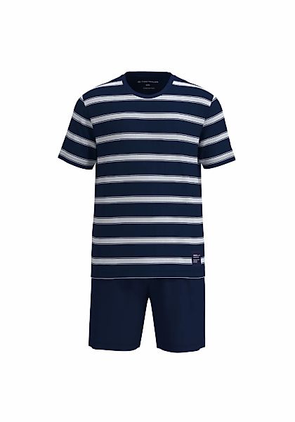 TOM TAILOR Schlafanzug "Pyjama Shorty Rundhals" günstig online kaufen