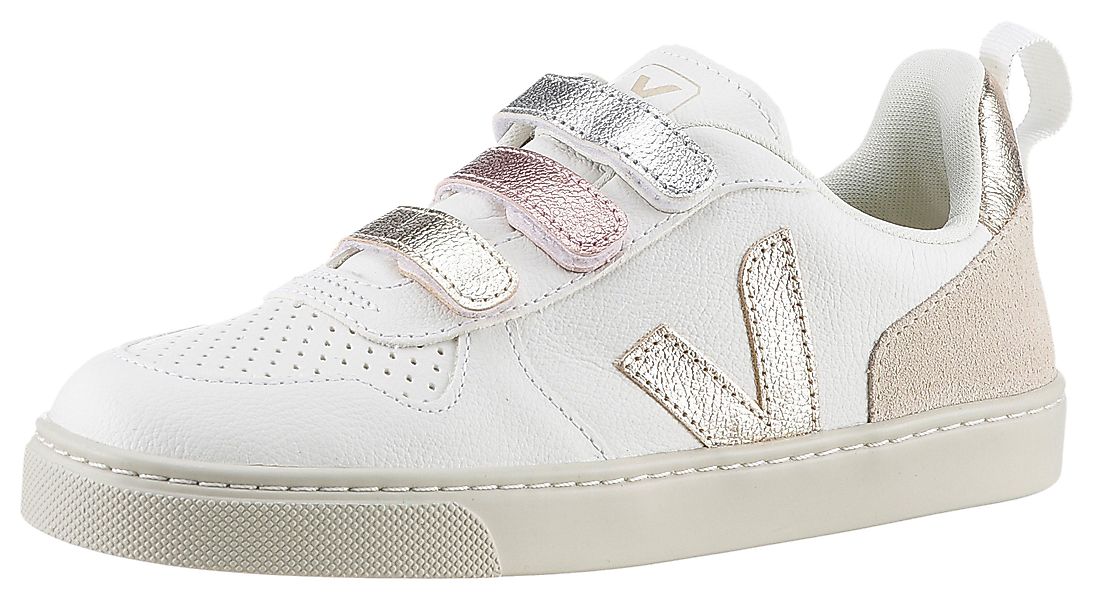 VEJA Small V-10 Sneaker Klettschuh, Retro günstig online kaufen