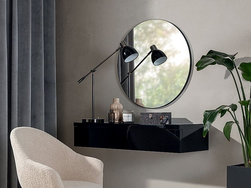 Beautysofa Schminktisch NIVARO mit 1 Schublade (kompakt & modern, Hängender günstig online kaufen