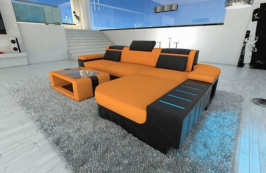 Sofa Dreams Ecksofa Polster Sofa Stoff Bellagio L Form Stoffsofa Couch, mit günstig online kaufen