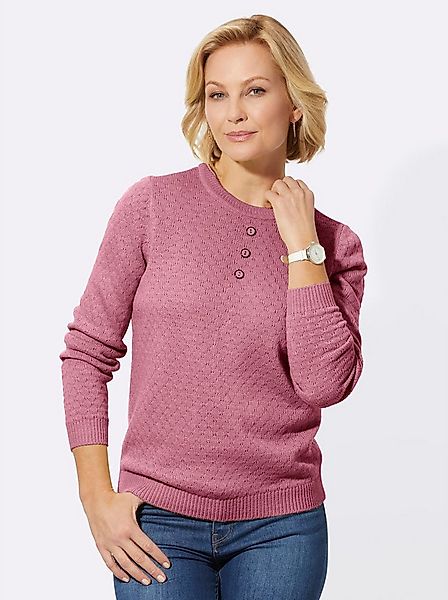 Witt Strickpullover Pullover Langarm Struktur günstig online kaufen