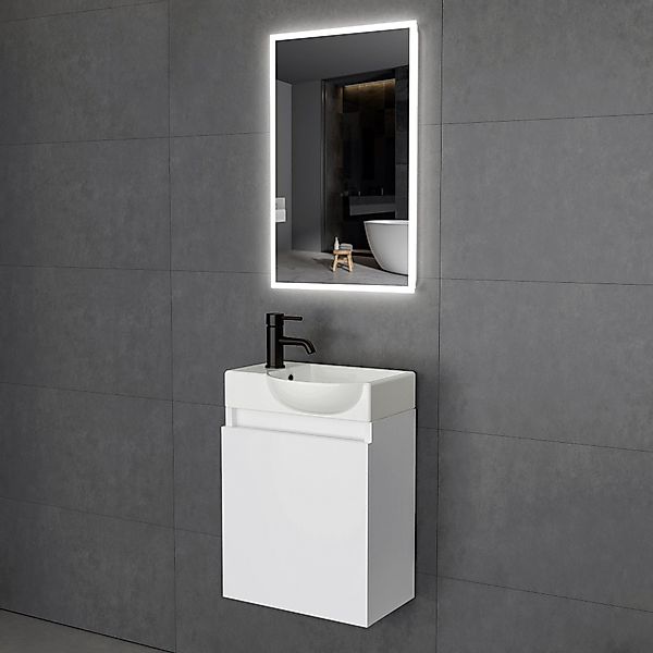 Alpenberger Badmöbel-Set Waschbecken mit Unterschrank und günstig online kaufen