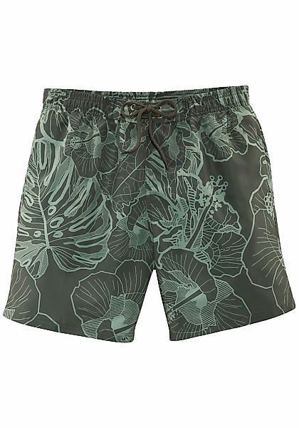 Chiemsee Badeshorts "Geraldo", mit tropischen Muster günstig online kaufen