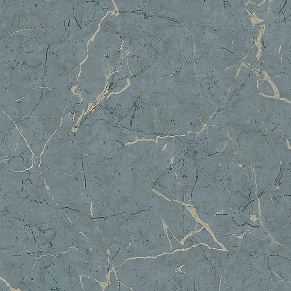 PROFHOME 378551-GU Grafik Tapete Steinoptik glänzend Blau Beige 0,53 m x 10 günstig online kaufen