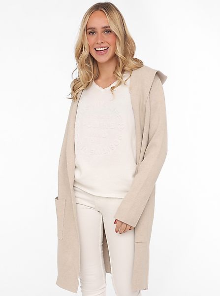 Zwillingsherz Cardigan Kapuze, Taschen, Langarm, ohne günstig online kaufen