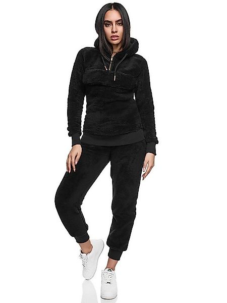 REPUBLIX Trainingsanzug NAYELI, Damen Plüsch Zweiteiler Hausanzug Training günstig online kaufen