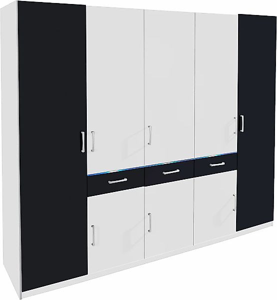 priess Kleiderschrank wahlweise mit Kranzbeleuchtung günstig online kaufen