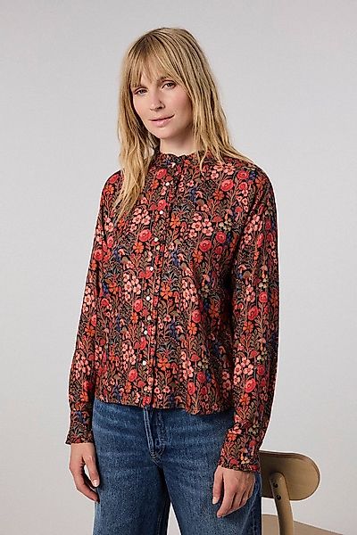 Himalaya Clothing Langarmbluse Damen mit farbenfrohem Blumenprint - Langarm günstig online kaufen