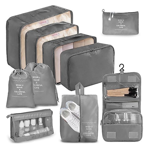 LEAZZLE Kofferorganizer Koffer Organizer Set 10 günstig online kaufen