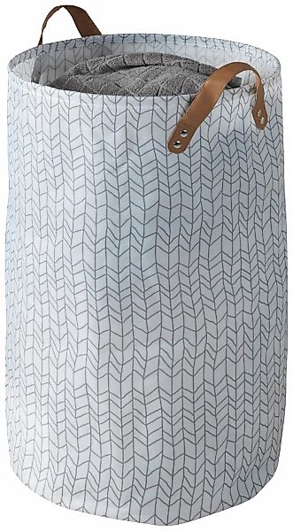 WENKO Wäschetasche "Geo" ØxH: 40x60 cm, 75 Liter günstig online kaufen