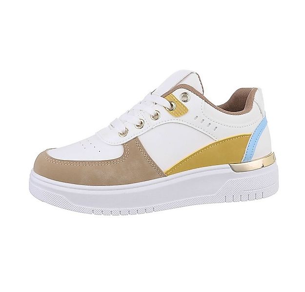 Ital-Design Damen Low-Top Freizeit Sneaker (85878406) Flach Sneakers Low in günstig online kaufen