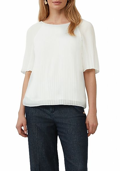 s.Oliver BLACK LABEL Kurzarmbluse, mit Struktur günstig online kaufen