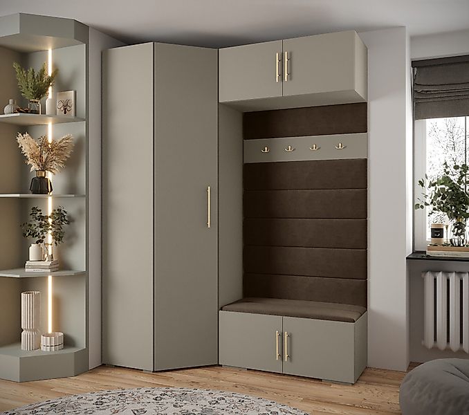 ABIKS MÖBEL Kompaktgarderobe INOVA 3 SATZ günstig online kaufen