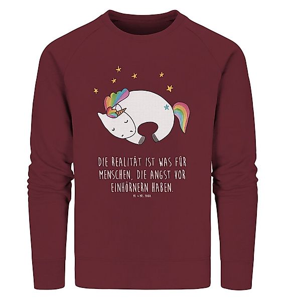 Mr. & Mrs. Panda Longpullover Einhorn Nacht Größe M - Burgundy - Geschenk, günstig online kaufen