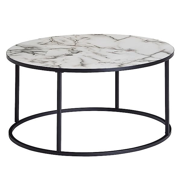 FINEBUY Couchtisch FB59952 (80x40x80 cm Marmor günstig online kaufen