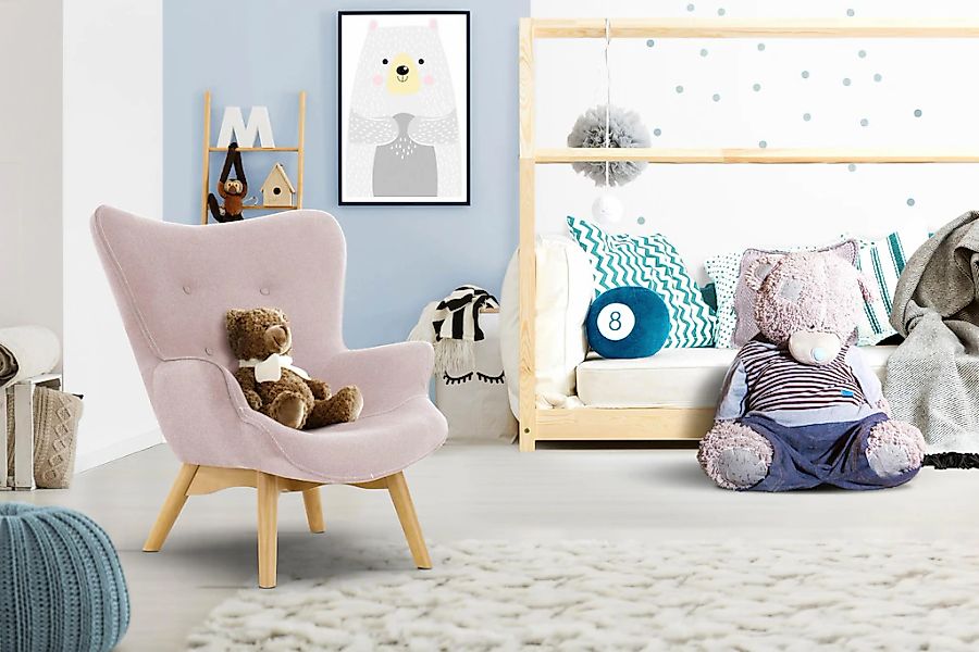Home affaire Sessel "Duca Mini" in kleiner Ausführung für Kinder günstig online kaufen