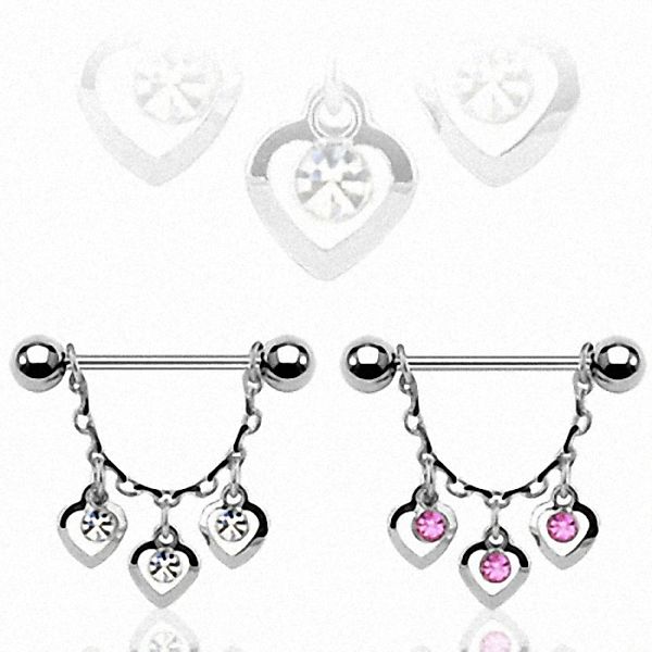 Taffstyle Intimpiercing Intim Piercing Brust Herz günstig online kaufen
