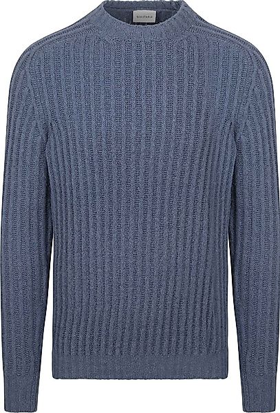 Suitable Pullover Boiled Wool Blau - Größe L günstig online kaufen