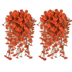 Kunstblumenstrauß 2 Bündel Herbststrauß Künstlich Kunstblumen günstig online kaufen