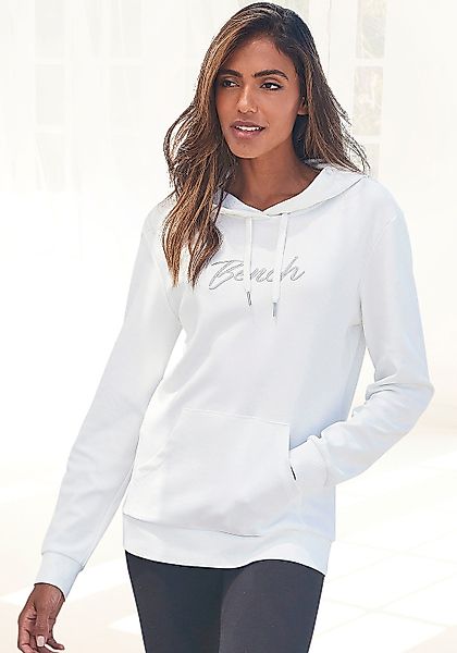 Bench. Loungewear Kapuzensweatshirt, mit glänzender Logostickerei, Loungean günstig online kaufen