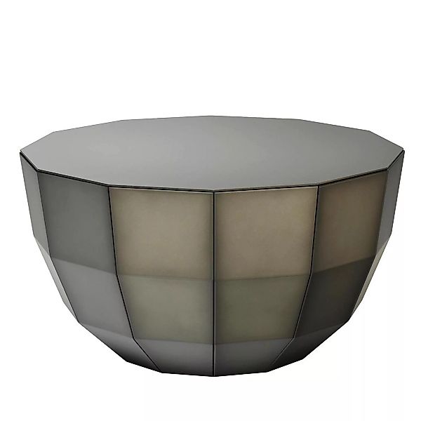 müller möbelfabrikation - MO 08 Beistelltisch - rauch matt/Tischplatte Alum günstig online kaufen