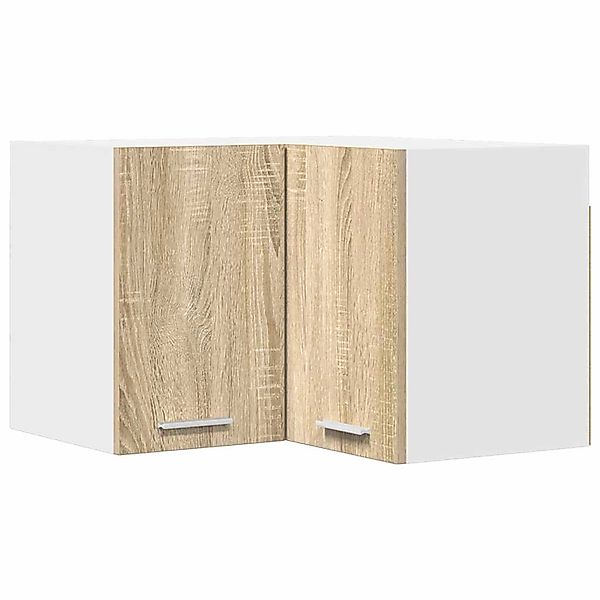 vidaXL Hängeschrank Riga Sonoma-Eiche und Weiß 57 x 57 x 40 cm 884188 günstig online kaufen