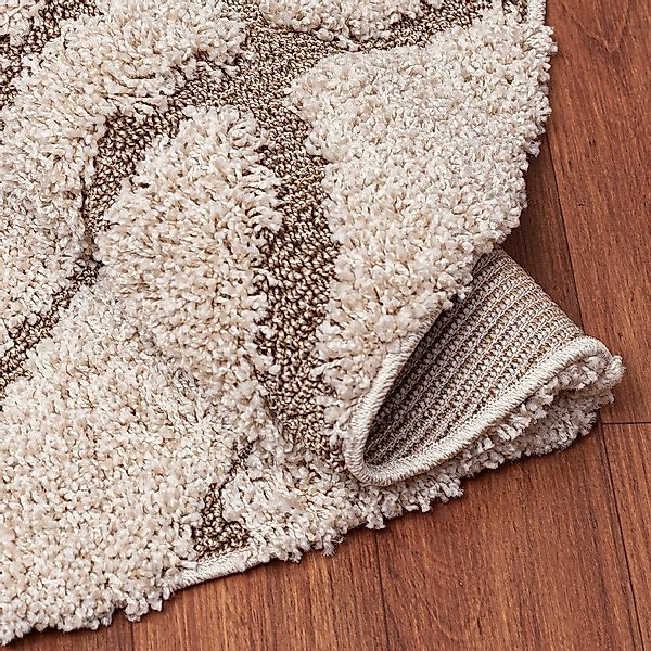Sanat Hochflor-Teppich »Luxus 3503«, rund, 30 mm Höhe, robuster Langflor, w günstig online kaufen