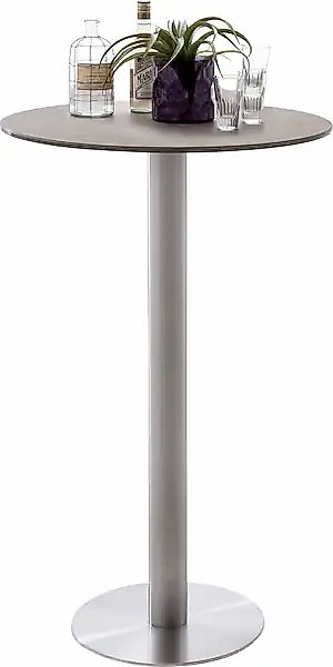 MCA furniture Bartisch »Zarina«, Bartisch mit Glaskeramik Tischplatte mit E günstig online kaufen